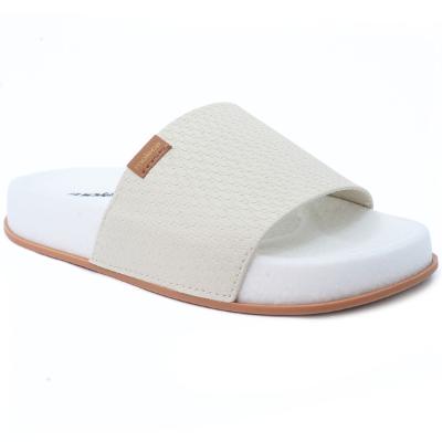Rasteira Moleca Slide Sirius Feminino - Off White