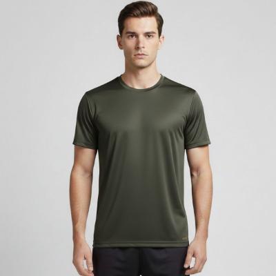 Camiseta Dry Fit Caban Masculina Microfuros Anti Suor Esportiva - Verde