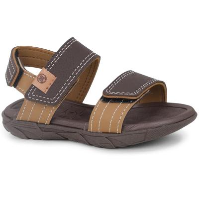 Sandália Papete Infantil Molekinho Menino - Marrom