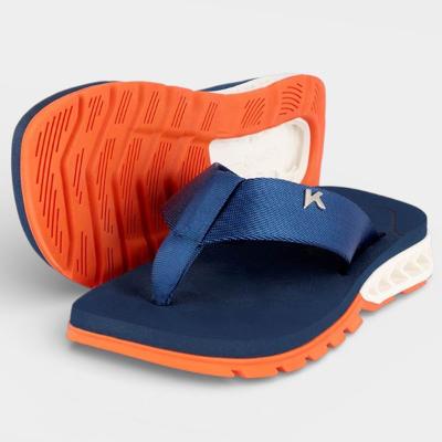 Chinelo Kenner Rakka U1 Masculino - Azul e Laranja