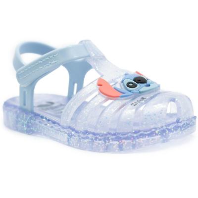 Sandália Infantil Disney Duo Stitch Glitter - Azul