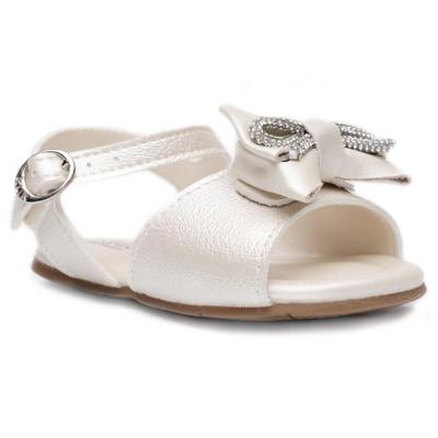 Sandália Infantil Klin Cup Cake Menina - Off White