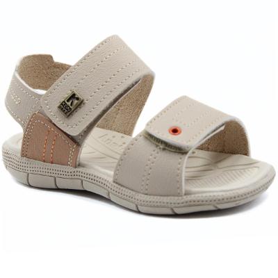 Sandália Infantil Klin Tic Tac Casual Baby - Bege Palha