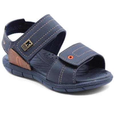 Sandália Infantil Klin Tic Tac Casual Baby - Marinho