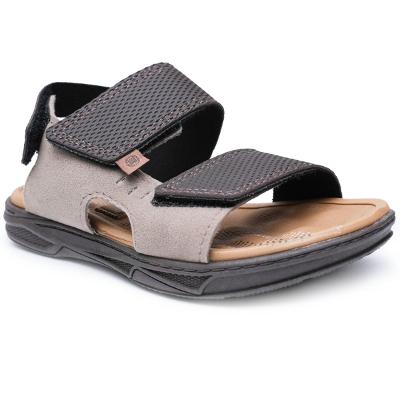 Sandália Molekinho Neo Camurça Menino - Marrom