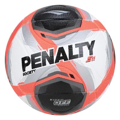 Bola Society Penalty S11 R2 XXV - Branco e Laranja