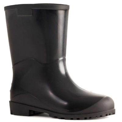 Bota Infantil PVC Casual Cano Médio Innpro Kids - Preto