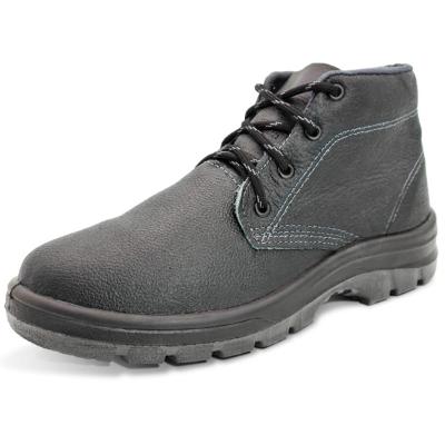 Botina De Segurança Biqueira de PVC Cartom CA15080 022PVC Couro - Preto