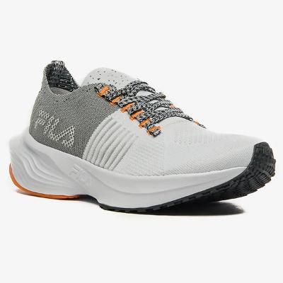 Tênis Fila Spider Knit Masculino - Branco e Cinza