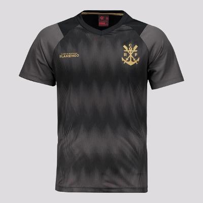 Camisa Flamengo Energia Masculina - Preto