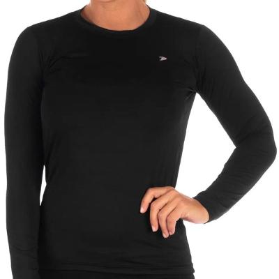 Camisa Poker Térmica Skin New Feminina - Preto