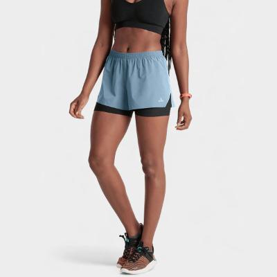 Short Lupo LSport Slim Running Feminina - Azul Claro