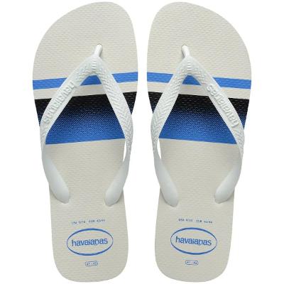 Chinelo Havaianas Top Basic Masculino - Branco e Azul