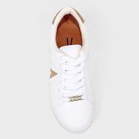 Tênis Vizzano Casual Cano Baixo Feminino - Branco e Bege - 3