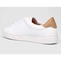 Tênis Vizzano Casual Cano Baixo Feminino - Branco e Bege