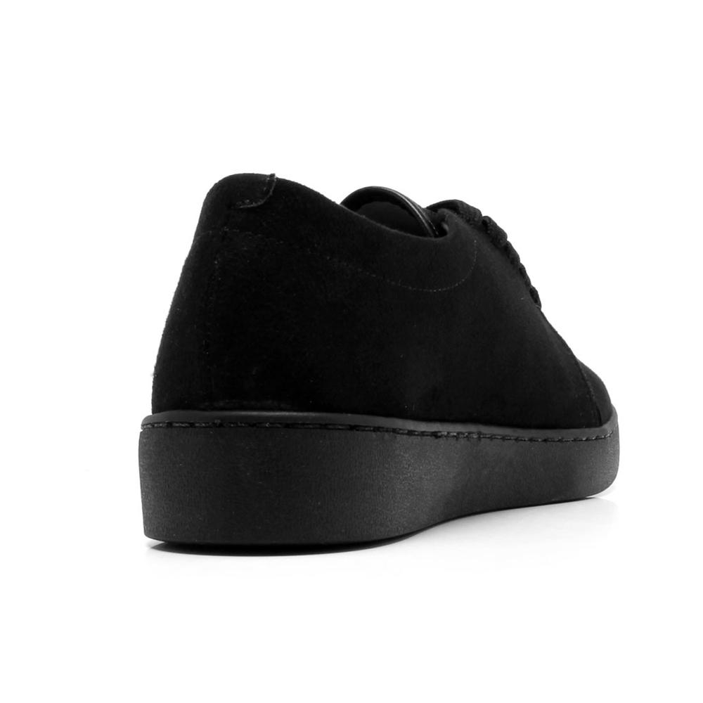 Tênis Vizzano Camurça Casual Cadarço - Preto - 3