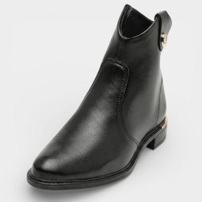 Bota Vizzano Detalhe Cano Baixo Feminina - Preto