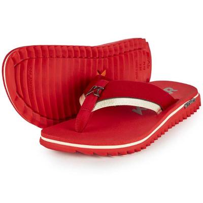 Chinelo Kenner Kivah Colors Masculino - Vermelho e Branco