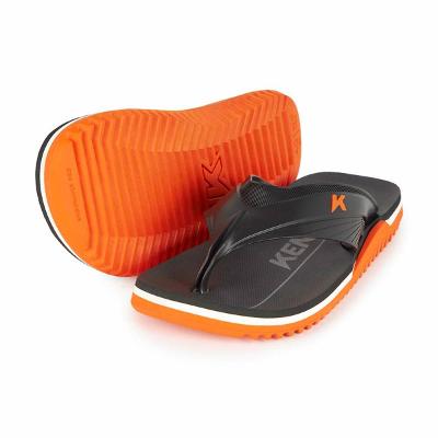 Chinelo Kenner Nk6 Flux Pro Masculino - Preto e Laranja