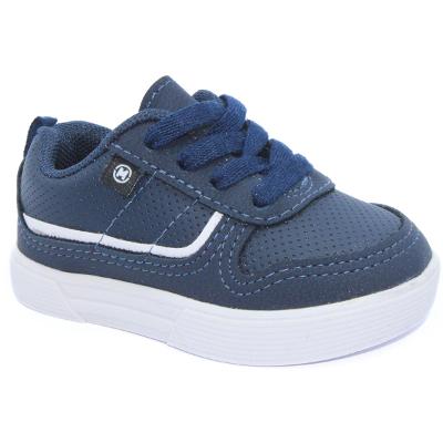 Tênis Infantil Molekinho Microperfuros Casual - Marinho