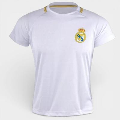 Camiseta Infantil Real Madrid Merengue Menino - Branco