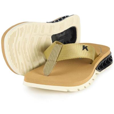 Chinelo Kenner Rakka U1 Masculino - Bege e Preto