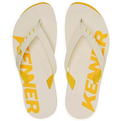 Chinelo Kenner Red Masculino - Branco e Amarelo
