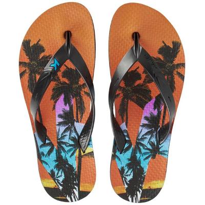 Chinelo Kenner Summer Tropical Masculino - Preto e Azul
