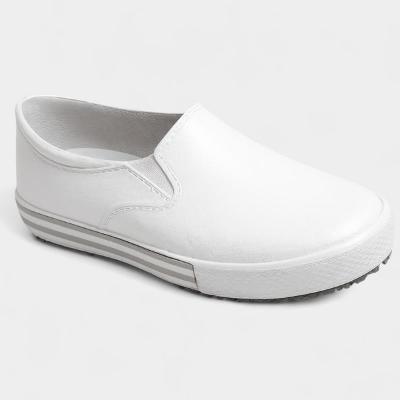 Tênis Profissional Soft Works BB80 Antiderrapante Trabalho Unissex - Branco e Cinza