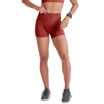 Short Legging Lupo Canelado Seamless - Vermelho
