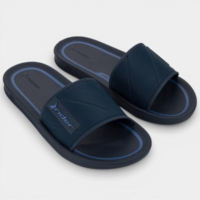 Chinelo Rider Slide Street Listra Masculino - Marinho e Azul