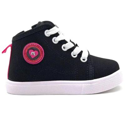 Tênis Molekinha Cano Alto Baby - Preto