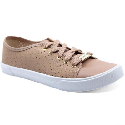 Tênis Moleca Básico Feminino - Nude