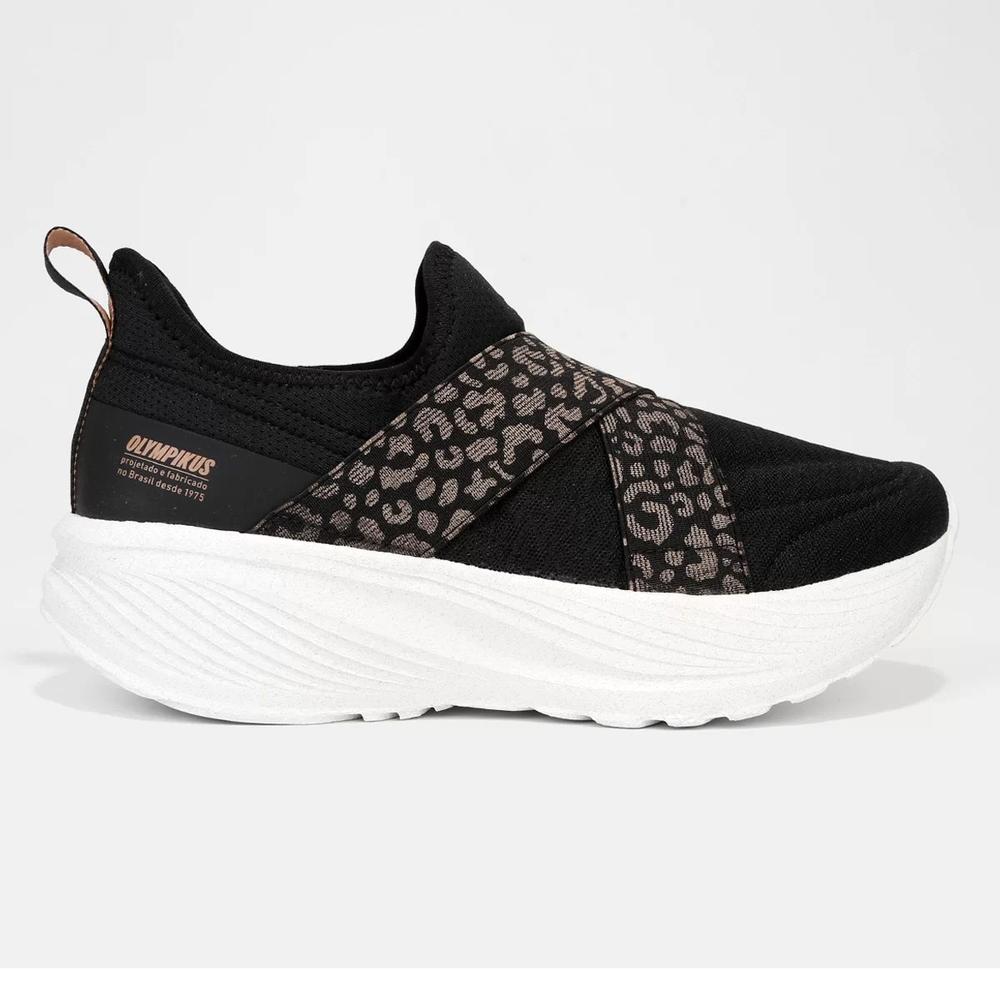 Tênis Olympikus Flora Feminino - Preto e Bronze - 2