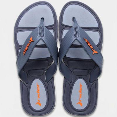 Chinelo Rider Pulse II Masculino - Preto e Cinza