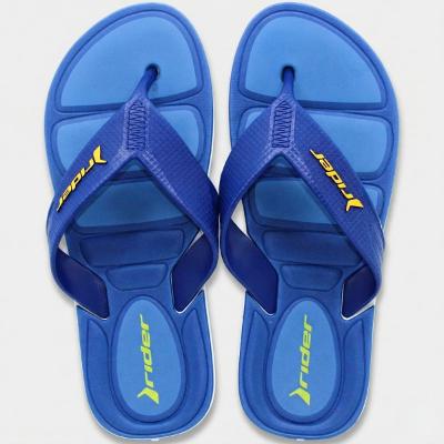 Chinelo Rider Pulse II Masculino - Azul e Amarelo