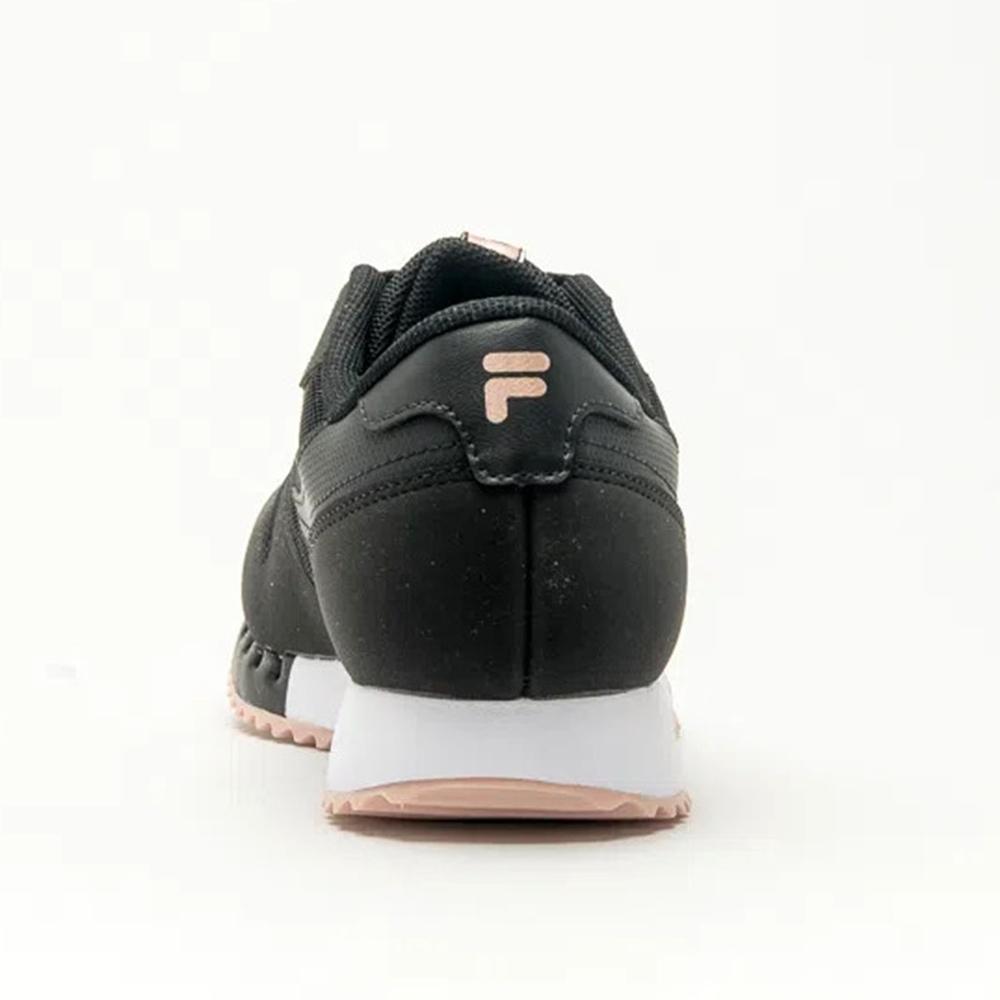 Tênis Fila Euro Jogger Sport Feminino - Preto e Rosa - 4