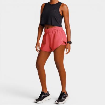 Short Lupo LSport AF Duplo Running Feminino - Vermelho