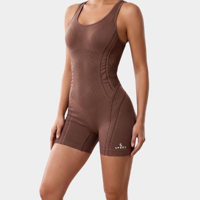 Macaquinho Legging Lupo LSport Max Feminina - Marrom