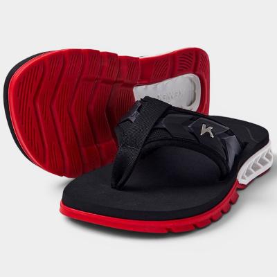 Chinelo Kenner Rakka Ultra Force Masculino - Preto e Vermelho
