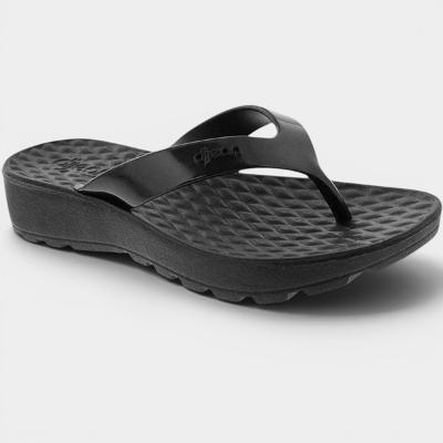 Tamanco Anabela Dijean Anatômico Feminino - Preto