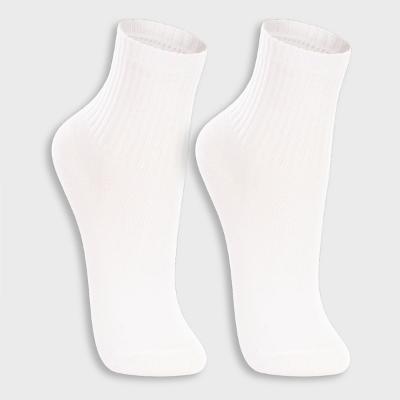 Kit 2 Pares Meia Lupo Cano Médio Infantil - Branco