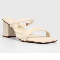 Tamanco Vizzano Salto Médio Feminino - Branco - 1