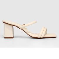 Tamanco Vizzano Salto Médio Feminino - Branco - 2