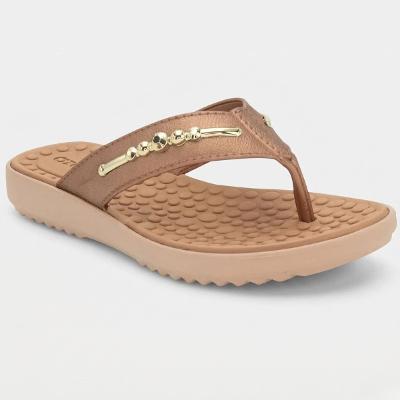 Tamanco Azaleia Taina Feminino - Cobre