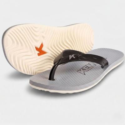 Chinelo Kenner New Summer Lisa Masculino - Cinza e Preto