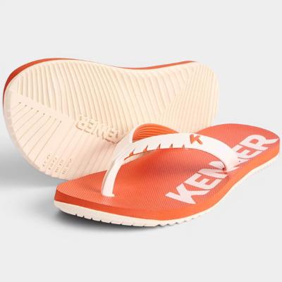 Chinelo Kenner Red Masculino - Laranja e Branco