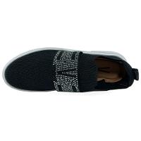 Slip On Vizzano Tecido Cristais Feminino - Preto - 3
