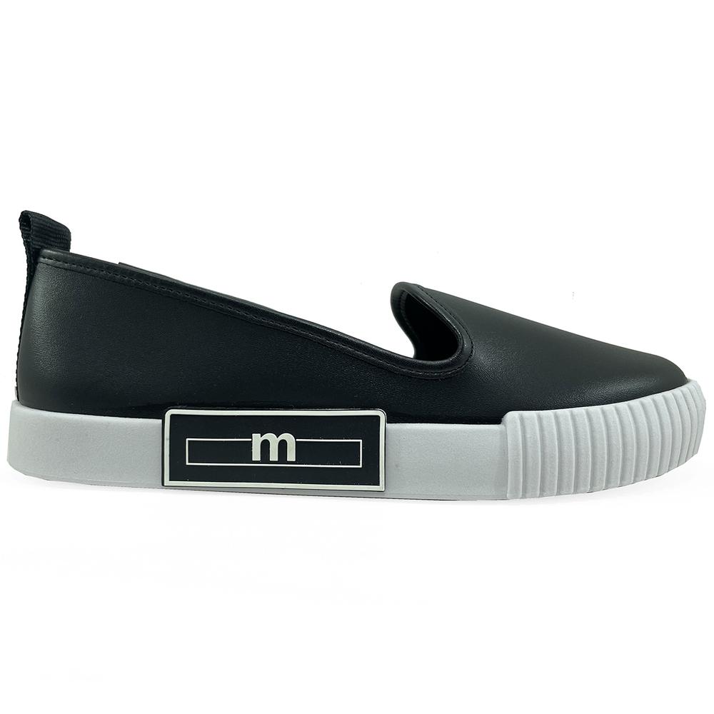 Slip On Moleca Neo Casual Feminino - Preto - 1