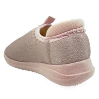 Slip On Infantil Molekinha Tecido Brilho - Rosa - 1